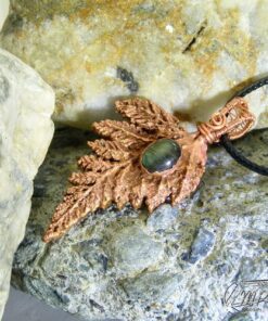 Pendentif Dairina - cuivre et labradorite – Image 4