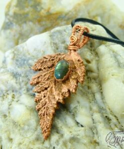 Pendentif Dairina - cuivre et labradorite – Image 3