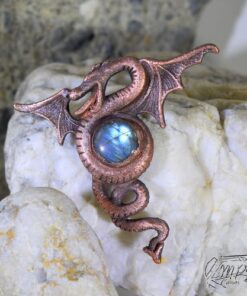Pendentif Wagyl - dragon et labradorite – Image 6