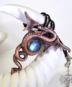 Pendentif Wagyl - dragon et labradorite – Image 4