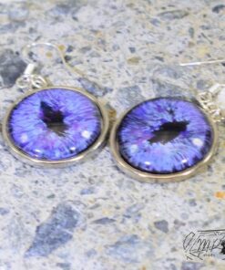 Réservées : Boucles d'oreille Fuchur - oeil de dragon – Image 3