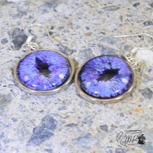 Réservées : Boucles d'oreille Fuchur - oeil de dragon – Image 3
