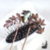 fourche à cheveux tybie avec labradorite