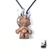 pendentif gillou avec diamants d'herkimer