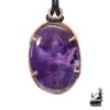 pendentif moonacre en cuivre et amethyste