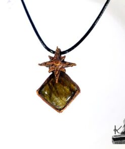 Pendentif Annael - cuivre et labradorite – Image 7