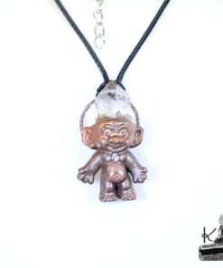 Pendentif "troll" Athin - diamant d'herkimer – Image 4