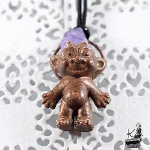 Pendentif "troll" Dragol - améthyste – Image 7