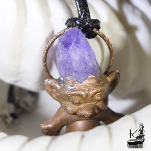 Pendentif "troll" Dragol - améthyste – Image 4