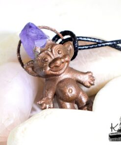 Pendentif "troll" Dragol - améthyste – Image 2