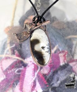 Pendentif Adèle - cuivre et merlinite – Image 7