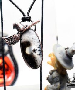 Pendentif Adèle - cuivre et merlinite – Image 2