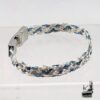 bracelet eyvor en metal tressé