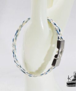 Bracelet tressé Eyvor - en cuivre plaqué et coloré – Image 6