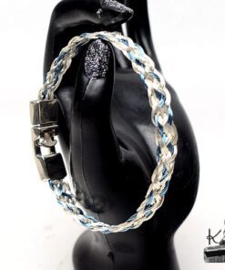 Bracelet tressé Eyvor - en cuivre plaqué et coloré – Image 4
