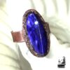 bague ajustable laoise avec charoite