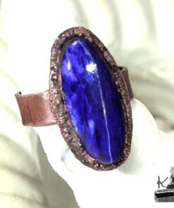 bague ajustable laoise avec charoite