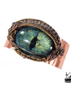 bracelet manchette oeil de dragon Kalo