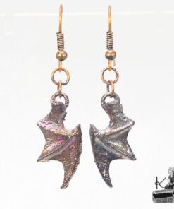 Boucles d'oreille ailes de dragon rong