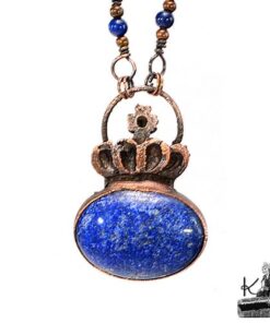 Collier Karaliene - lapis lazuli et cuivre – Image 8