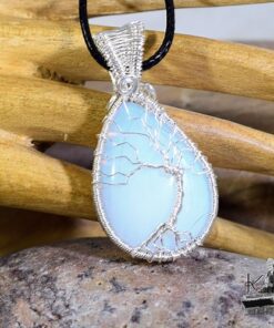 Pendentif arbre de vie Aercat - opalite – Image 9