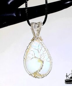 Pendentif arbre de vie Aercat - opalite – Image 6