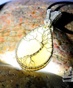 Pendentif arbre de vie Aercat - opalite – Image 5