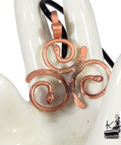 Pendentif Moen - triskell en cuivre – Image 2