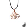 Pendentif moen triskell celte breton