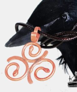Pendentif Moen - triskell en cuivre – Image 4