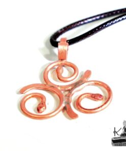 Pendentif Moen - triskell en cuivre – Image 3