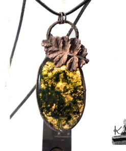 Pendentif Guarradh - quartz jardin et cuivre – Image 8
