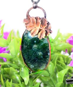 Pendentif Guarradh - quartz jardin et cuivre – Image 2