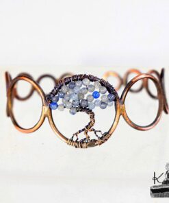 bracelet abre de vie medis avec aigue-marine