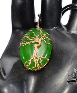 Pendentif Arbre de vie Hafgan - jade malay – Image 3