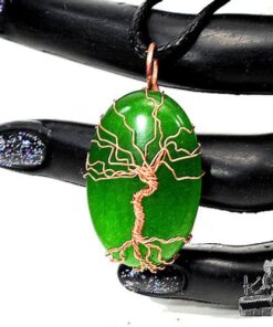 Pendentif Arbre de vie Hafgan - jade malay – Image 2