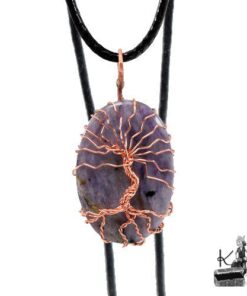 Pendentif Arbre de vie Eihblin - charoite – Image 9
