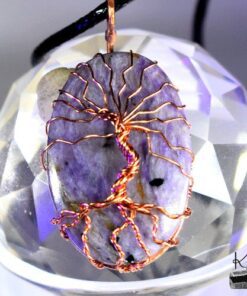 Pendentif Arbre de vie Eihblin - charoite – Image 3