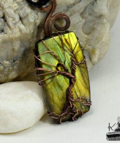 Pendentif Arbre de vie Yulia- labradorite – Image 3
