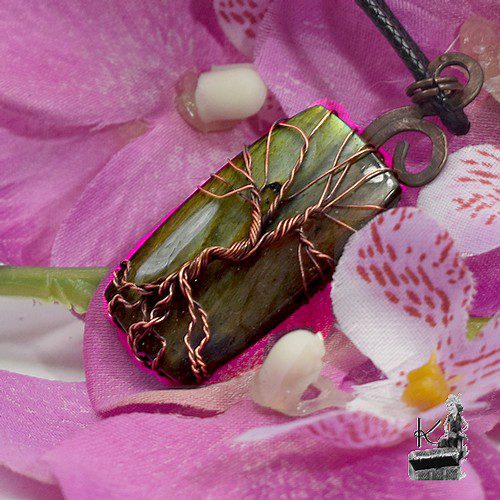 Pendentif Arbre de vie Yulia- labradorite – Image 9