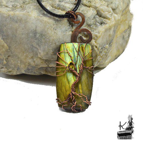 Pendentif Arbre de vie Yulia- labradorite – Image 8