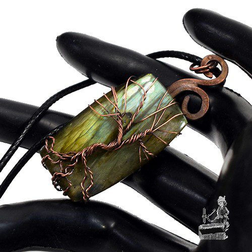 Pendentif Arbre de vie Yulia- labradorite – Image 7