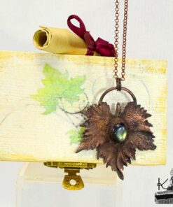 tresor box dionysos - cuivre et labradorite