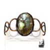 Bracelet Dinah en cuivre et labradorite