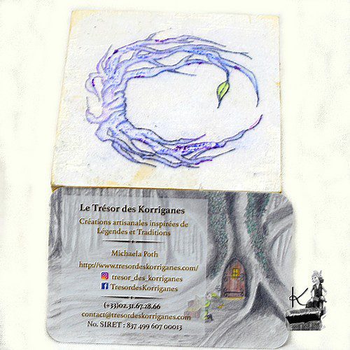 Trésor-Box lune Stella - cuivre et aigue-marine – Image 10