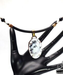Collier Merlin - merlinite sertie cuivre – Image 9