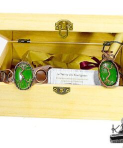 Réservé : Trésor-Box arbre de vie Siloel - jade – Image 7