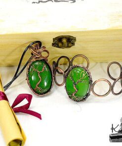 Réservé : Trésor-Box arbre de vie Siloel - jade – Image 6