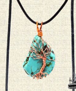 Pendentif arbre de vie Heodes - howlite – Image 8