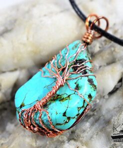 Pendentif arbre de vie Heodes - howlite – Image 4